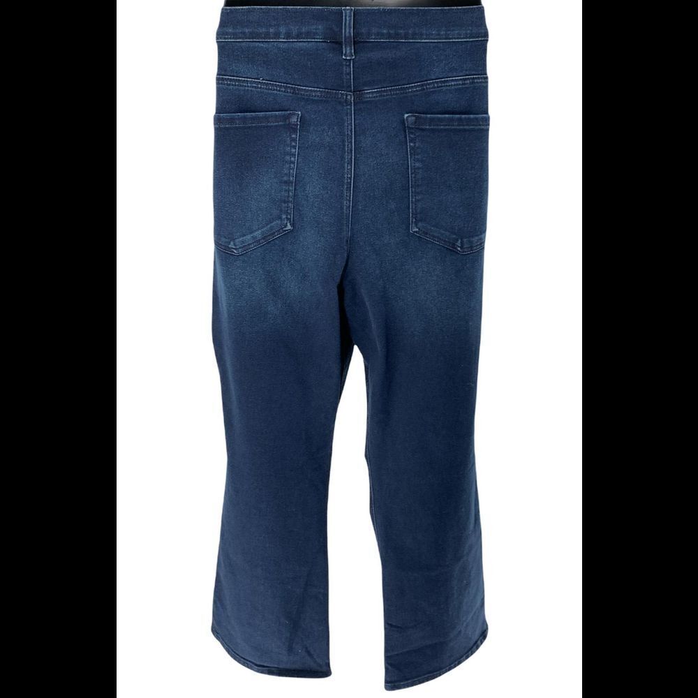 DG2 by Diane Gilman Virtual Stretch Boot-Cut Jean Basic Indigo - Petite - Picture 2 of 3